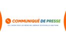 Communiqué de presse